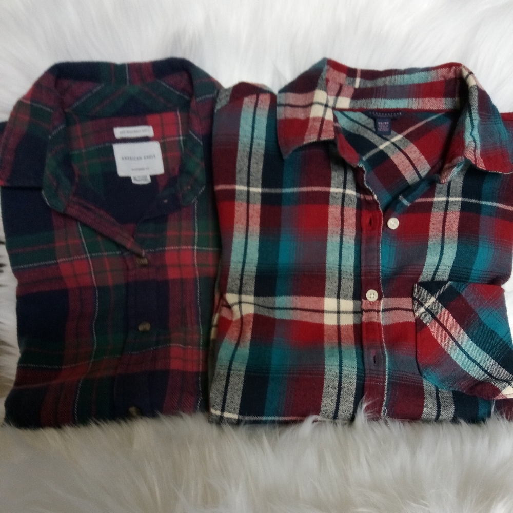 ❄️AEROPOSTAL n AEO FLANNELS